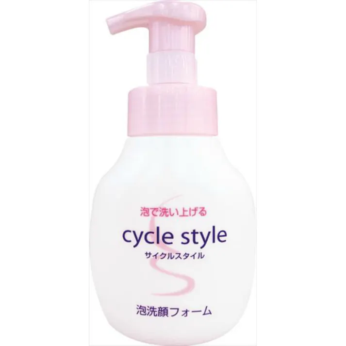 【12点まとめ買い】サイクルスタイル泡洗顔フォーム本体250ML × 12点 【送料込み】 #hrm-4902050558981