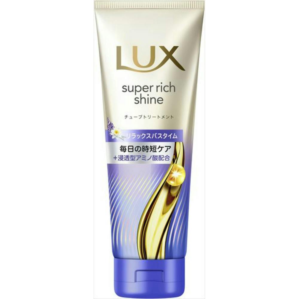 ラックス スーパーリッチシャイン リラックスナイトケア まとまりチューブトリートメント ×1点 ＃hrm-4902111781037 トリートメント