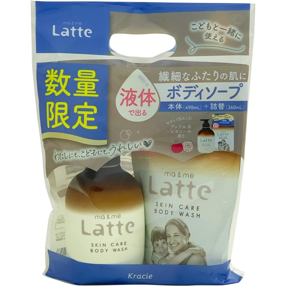 マー＆ミー ボディソープ 本体＋詰替セット × 6点 ＃hrm-4901417120588 ボディソープ