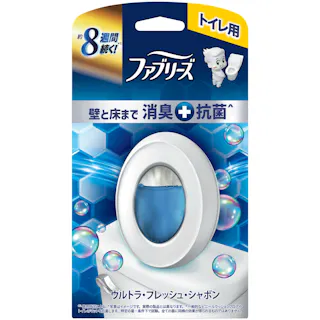 ファブリーズトイレ用消臭剤プレミアムシリーズ+抗菌ウルトラフレッシュシャボン ×1点 【送料込み】 #hrm-4987176318336