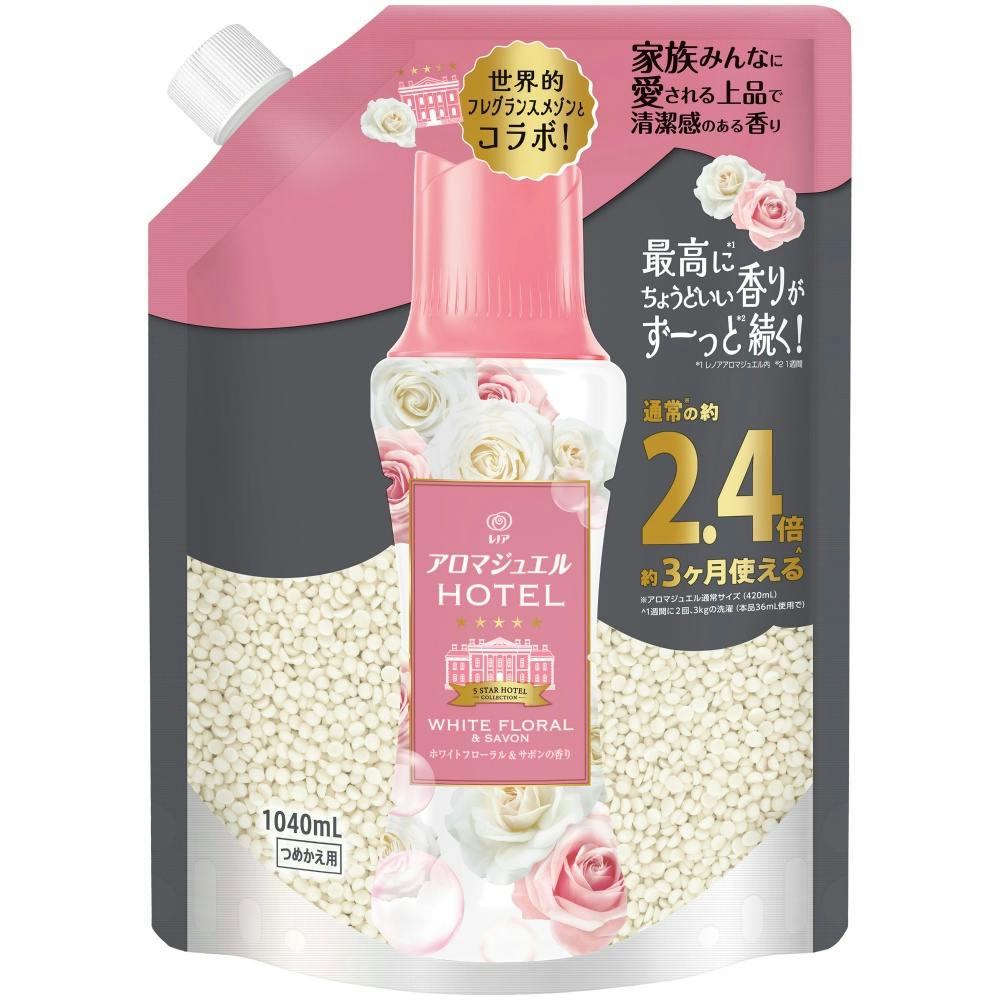 レノアアロマジュエルホワイトフローラル&サボンの香りつめかえ用特大サイズ ×1点 #hrm-4987176356253 衣料用洗剤 レノアアロマジュエルホワイトフローラル&サボンの香りつめかえ用特大サイズ ×1点 #hrm-4987176356253 衣料用洗剤