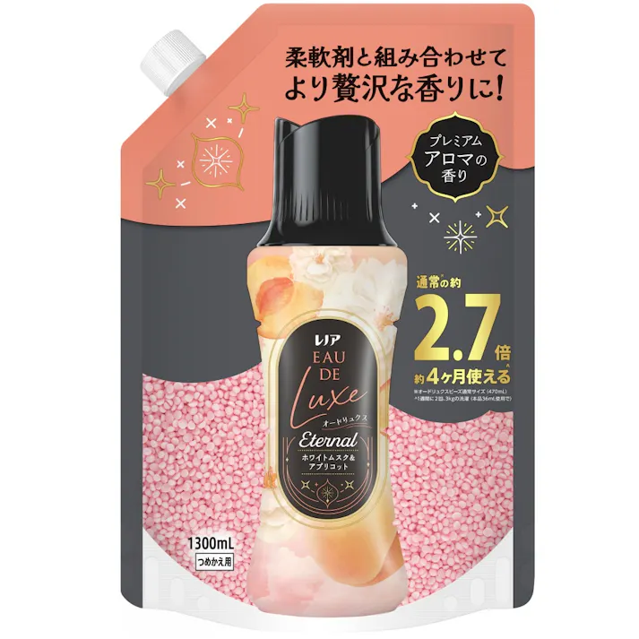 レノア オードリュクスアロマジュエルエターナルホワイトムスク&アプリコットの香り つめかえ用 超特大サイズ ×1点 【送料込み】 #hrm-4987176329929
