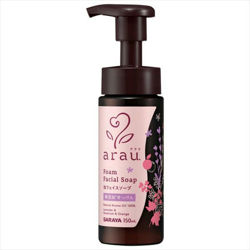 アラウ． 泡フェイスソープ 150mL ×1点 【送料込み】 ＃hrm-4973512238581