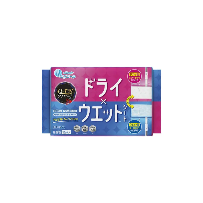 キレキラ!ワイパー ドライ×ウェットシート ×1点 #hrm-4902011121438