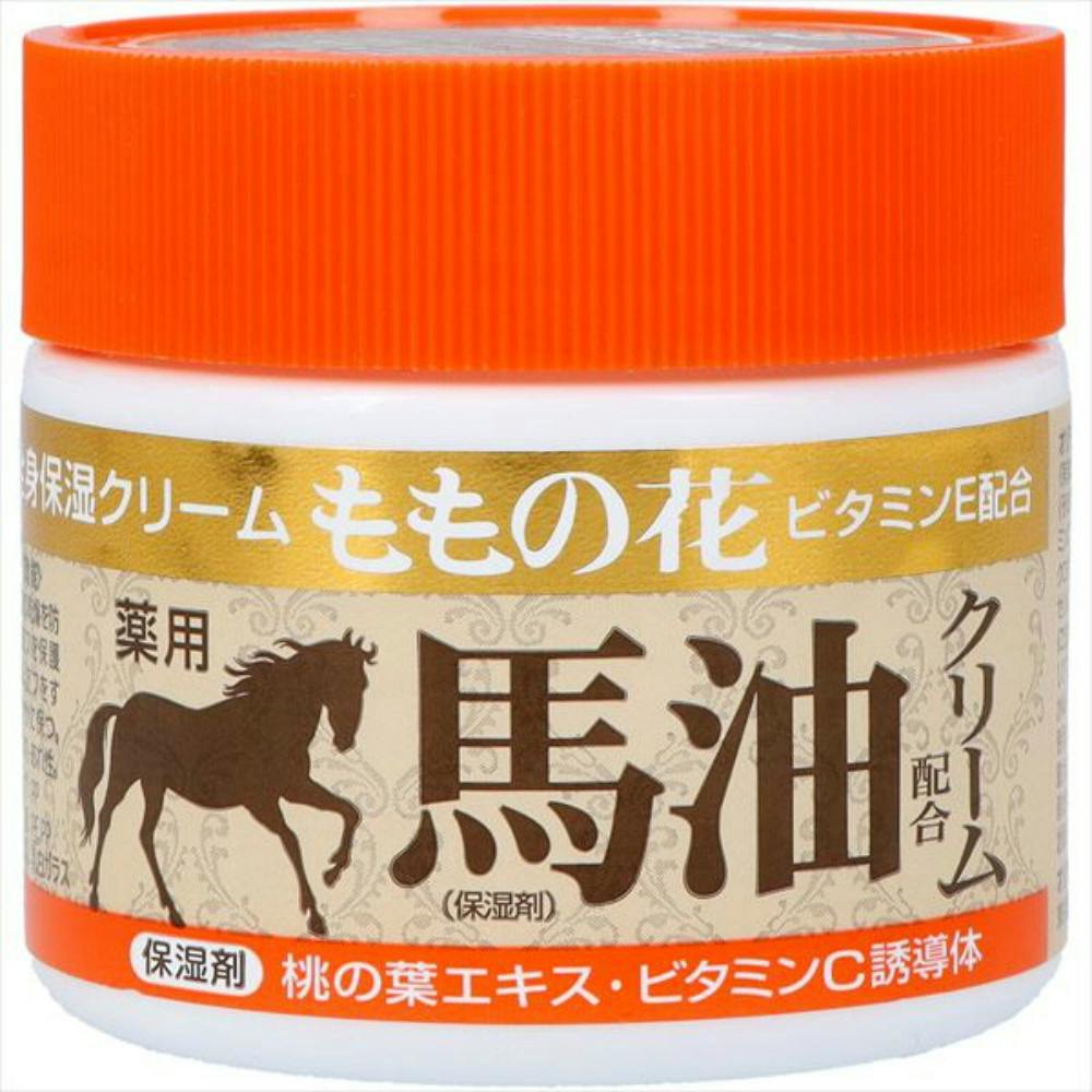 ももの花馬油クリーム × 6点 #hrm-4901180011502 肌ケア・フェイスパック ももの花馬油クリーム × 6点 #hrm-4901180011502 肌ケア・フェイスパック