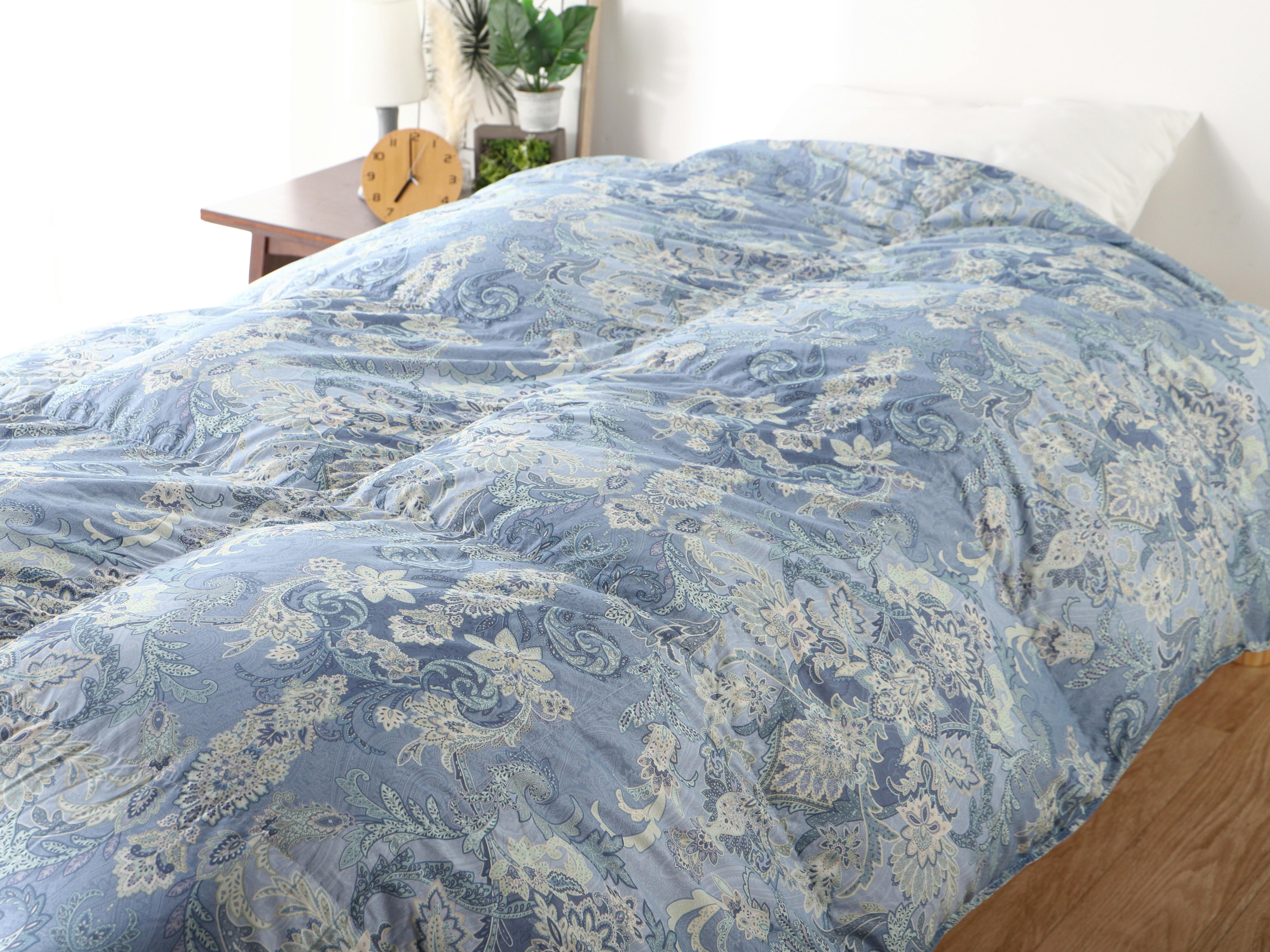 日本製 羽毛布団 丸八真綿 防ダニ加工 シングル ミライクルダウン使用