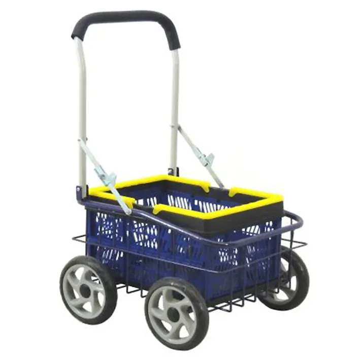 台車 折りたたみ 軽量 折りコン付きお出かけカート オリコン 折りたたみコンテナ 買い物カート ゴミ出し キャスター カゴ付き カゴ付き