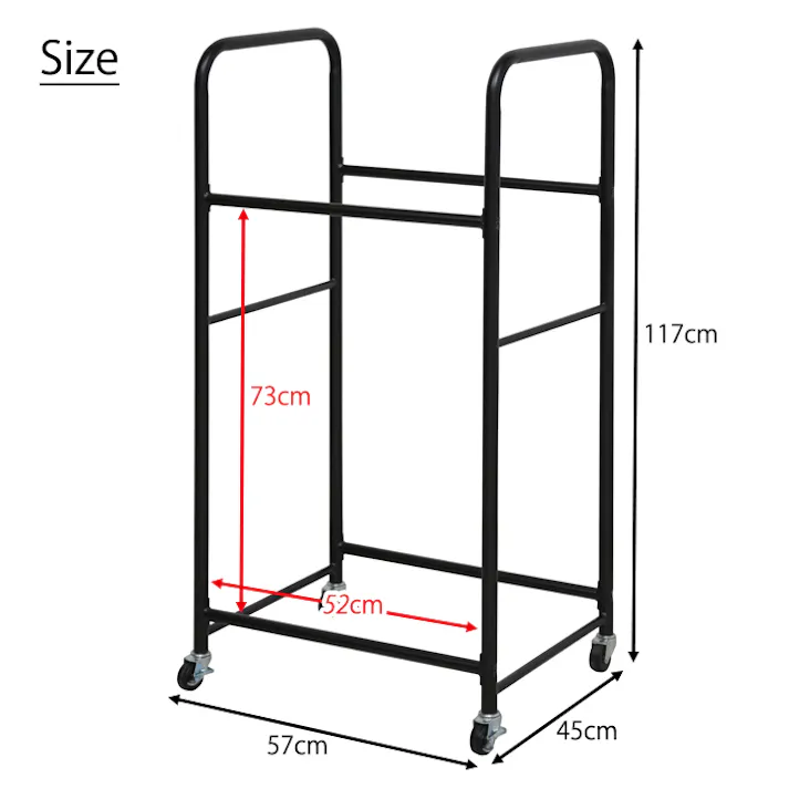 タイヤ収納 ガレージ収納 物置 タイヤラック カバー付 カバー タイヤ交換 2段 4本収納 スチール 組み立て式 キャスター付き