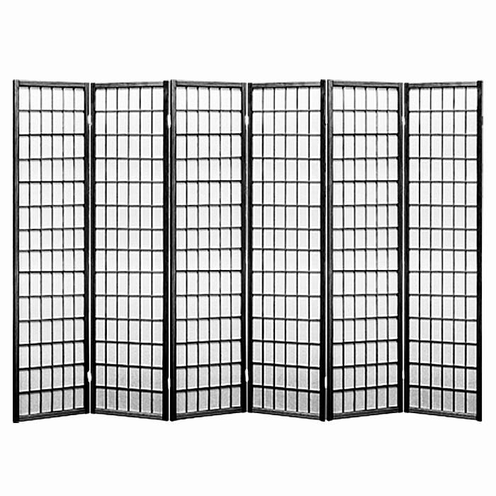 和風 屏風 衝立 パーティション 6連スクリーン ついたて 間仕切り 折りたたみ 仕切り 自立 パーテーション ハイタイプ 6面 おしゃれ 折り畳み 衝立 間仕切り・パーテーション