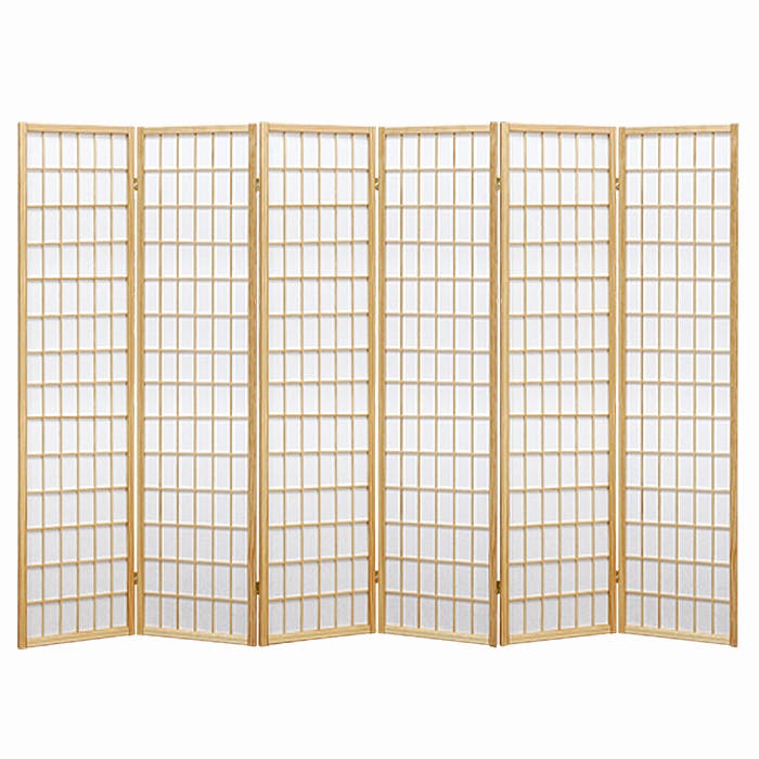 和風 屏風 衝立 パーティション 6連スクリーン ついたて 間仕切り 折りたたみ 仕切り 自立 パーテーション ハイタイプ 6面 おしゃれ 折り畳み 衝立 間仕切り・パーテーション