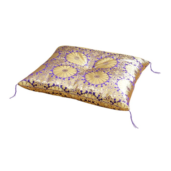 【お値下げ可能】仏壇用座布団　大判 楽天市場】【値下げSALE】仏前座布団 55×59cm 日本製 銘仙判 Sサイズ