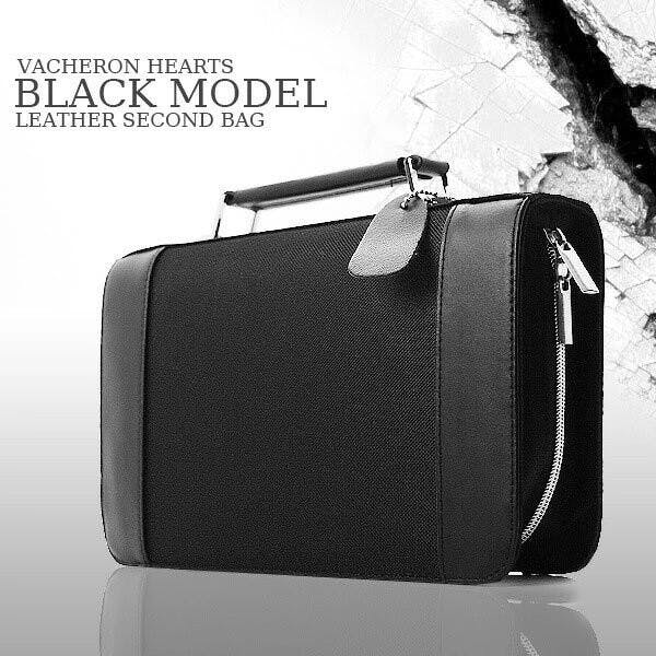 黒×赤ラウンドファスナーセカンドバッグ　AN-2155　売れ筋　／ブラック ＃flc-an-2155-1pcs 紳士財布