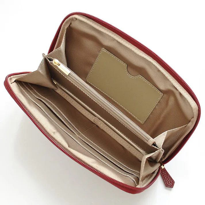 牛革2Wayショルダーポーチ AN-3220 【MOMO】レディースポシェット/ワイン #flc-an-3220wn