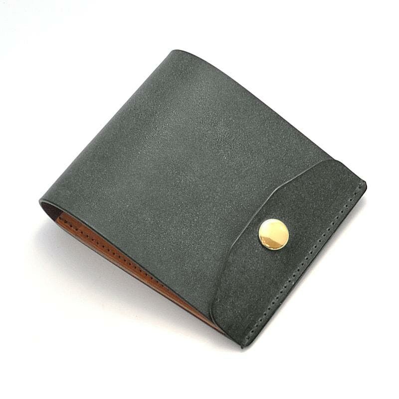 ブライドルレザー×栃木レザースマートウォレット BT-07　本革製折財布／ブラック ＃flc-bt-07bk-1pcs 紳士財布