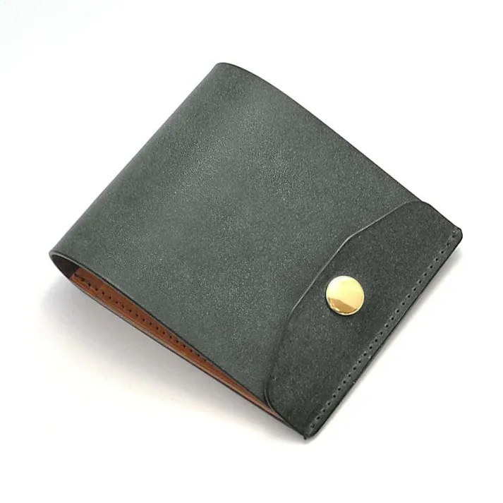 【日本国産財布】ブライドルレザー×栃木レザースマートウォレット BT-07 本革製折財布/ブラック #flc-bt-07bk-1pcs