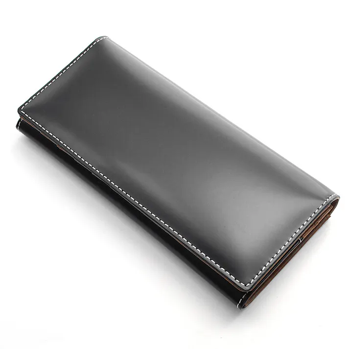 ブラックダイヤ馬革紳士長財布 BZSQ-1731 BLACK DIAMOND’series【BEAMZSQUARE】 #flc-bzsq-1731