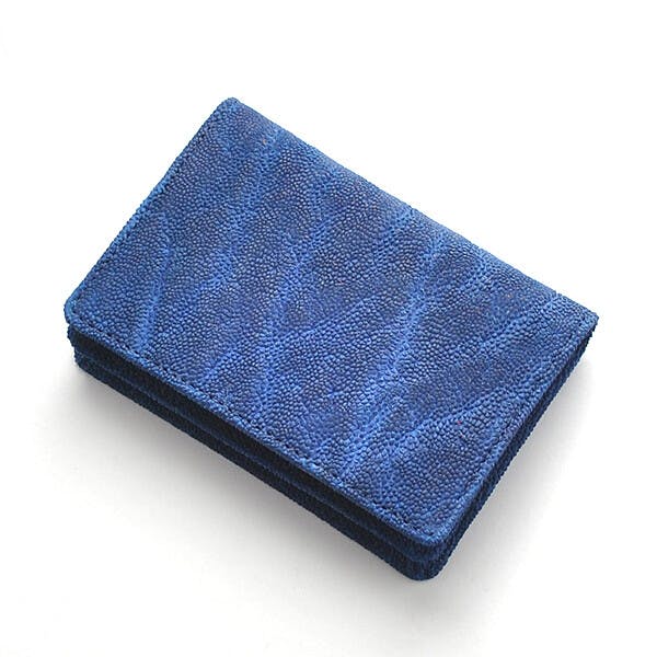 コバルトブルーエレファント無双名刺入れ／カードケース／コバルトブルー ＃flc-cbel-cc 紳士財布