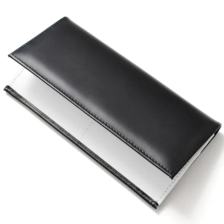 馬革紳士長財布 KT-1096 5色展開 【R・Valentino】/ホースレザーメンズロングウォレット黒/ホワイト #flc-kt-1096wh