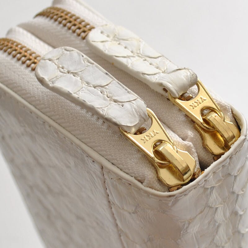 金パパ 18金 プラチナ850 コンビ 喜平 6面カットダブル ネックレス 55g 55cm