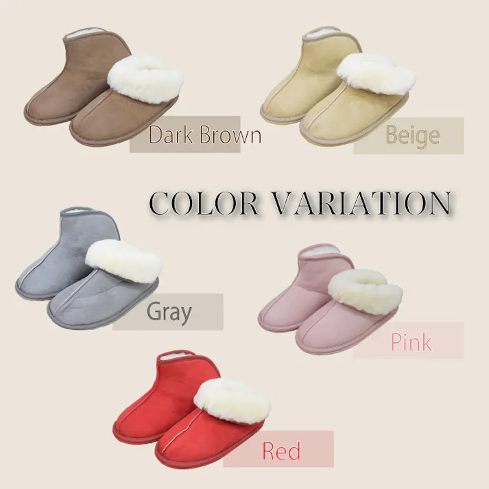 洗える ウール ルームシューズ ブーツ ベージュ 洗える ウォッシャブル 送料無料 ムートン風 ふかふか あったか おしゃれ スリッパ 天然素材 大人気 室内用 かわいい 北欧 韓国 冬 冬用 ギフト プレゼント Mサイズ