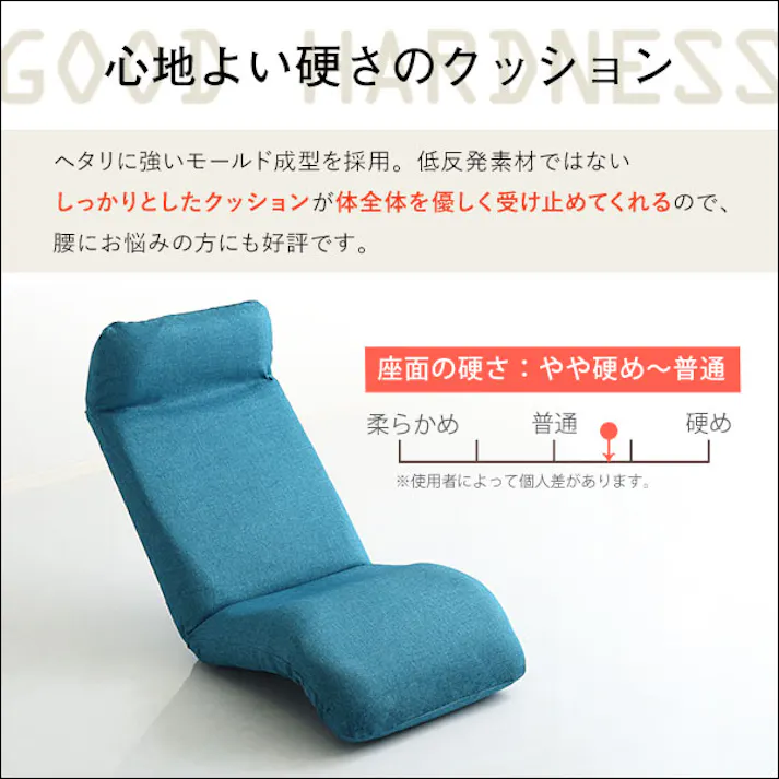 日本製 カバーリング リクライニング 一人掛け 座椅子 リクライニングチェア Calmy - カーミー - (ダウンスタイル)/カラー:オレンジ/ #sh-07-cay-d--or 4535306176556【送料込み】