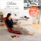 日本製 リクライニングポケットコイル入り座椅子 【collina-コリーナ-】/カラー:レッド/ #sh-07-cln--rd 4535306185268【送料込み】