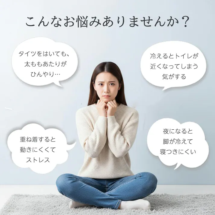 【ふともモーフ お得な3枚セット】 ちあふる 毛布素材の太ももウォーマー。お出かけもおうち時間も太ももからこっそり温活 就寝時 冷え取り タイツの上に重ね履きも 防寒 冷え性 対策 ふともも JAN:4580372173916