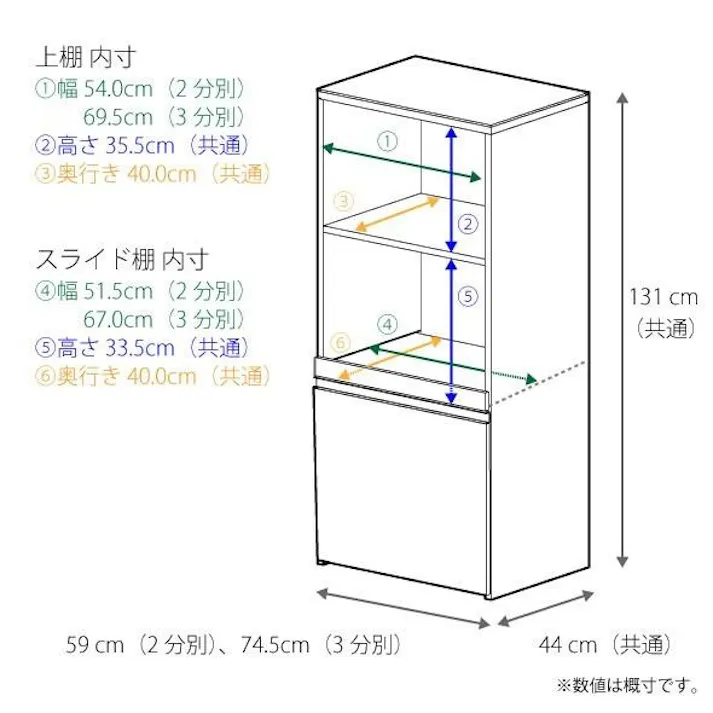 期間限定価格21103【NK-103】キッチン 家電ラック ゴミ箱 付 2段 3分別 人工大理石天板 完成品 レンジ台 レンジラック キッチンカウンター 家電 収納 ラック ごみ箱 ペール付 ダストボックス 分別 木製 作業台 キッチンラック スライド 日本製
