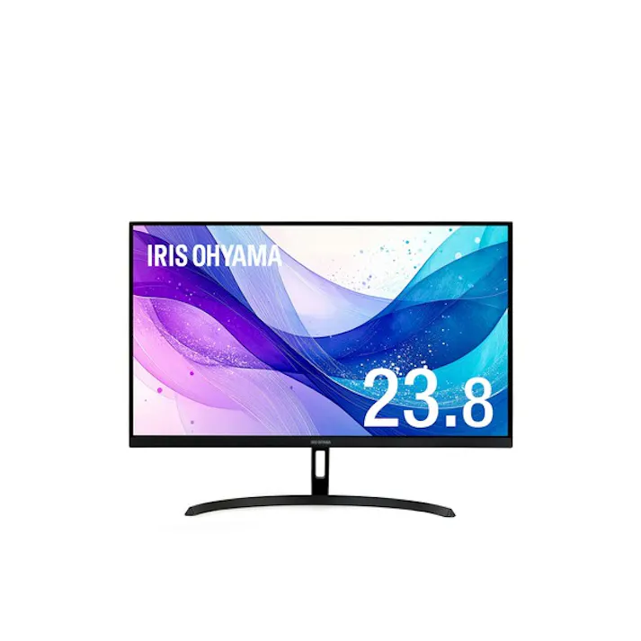 23.8型ワイド液晶ディスプレイ/1920×1080/HDMI+1、D-Sub15ピン+1/ブラック
