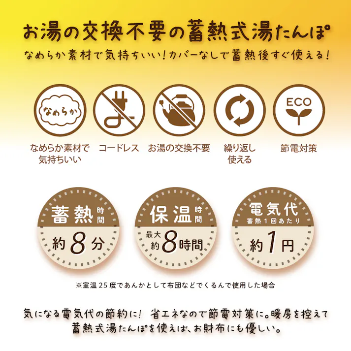 【蓄熱式湯たんぽ mini warmer(アズキ)】 ちあふる 電気代節約であったか 冬支度 省エネ 節電 JAN:4571621441375