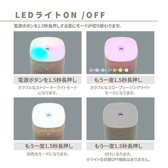 【SALE】【LEDライト付きアロマ加湿器(ブラック)】 ちあふる 乾燥ケア×香りで癒し 保湿 加湿 乾燥対策 アロマ対応 次亜塩素酸水OK やわらかLED JAN:4571621446608