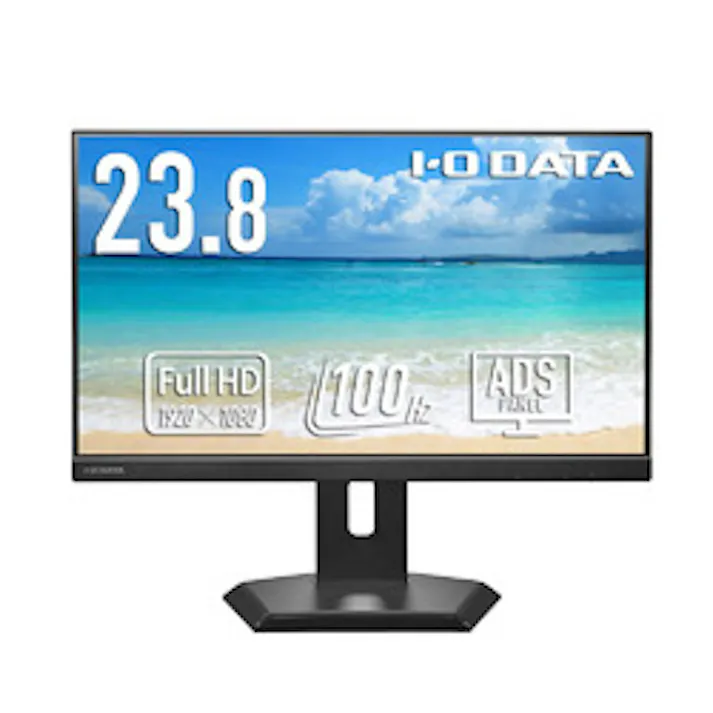 USB-Cフリスタ液晶23.8型黒