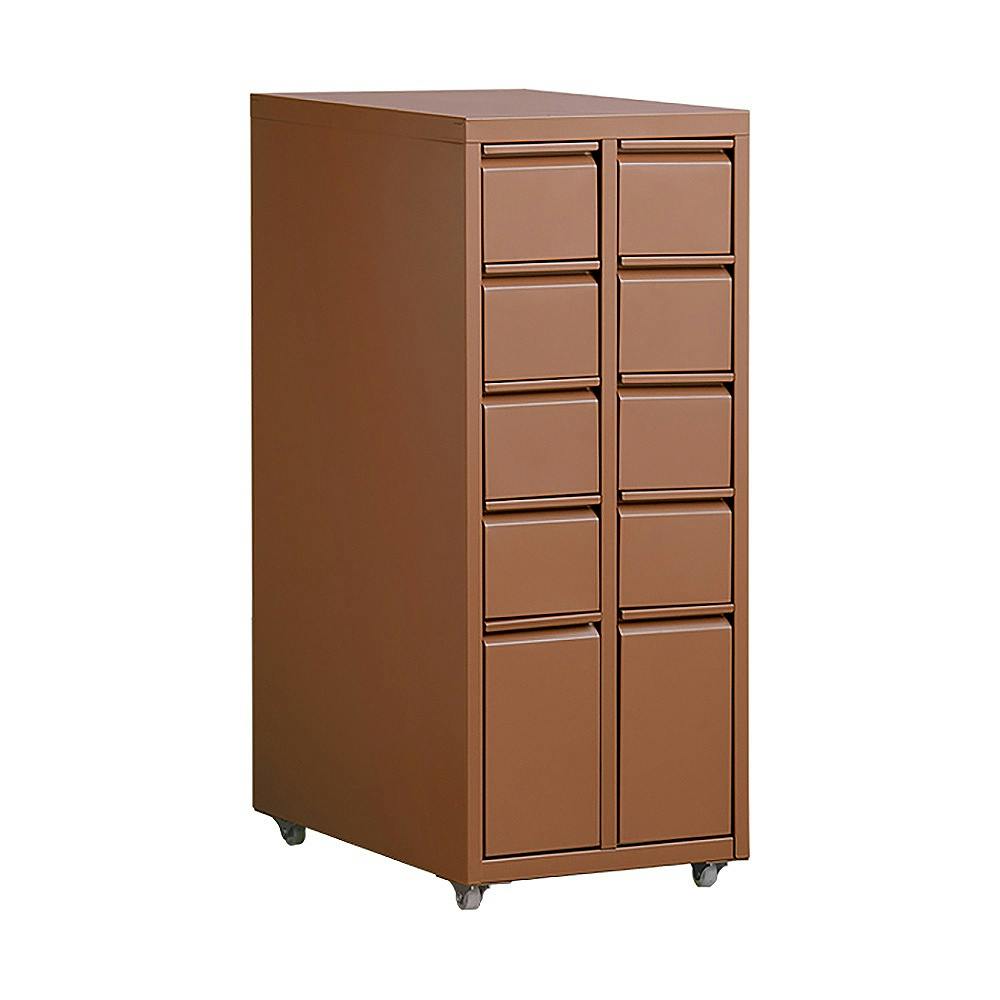 宮武製作所 MIYATAKE ドロワーキャビネット Muun（ムーン） コーラルピンク