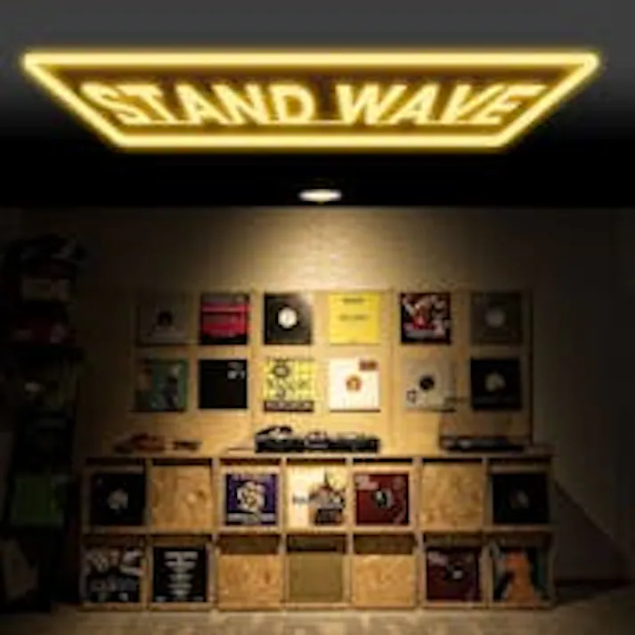 【OSB】両面ディスプレイ型レコードラック6DOORタイプ レコード収納 ディスプレイラック レコード棚 lp cd 棚 本棚 フラップ扉 収納棚 収納ラック 木製 ターンテーブル 台 ブラウン ヴィンテージ レコードプレーヤー台 DIY ガレージ ガレージ収納