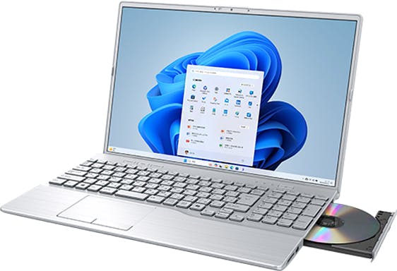 FMV A75-K3 シルバー (Core i7-1355U/16GB/SSD・256GB/DVDスーパーマルチ/W パソコン