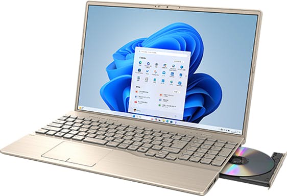 FMV A75-K3 ゴールド (Core i7-1355U/16GB/SSD・256GB/DVDスーパーマルチ/W パソコン