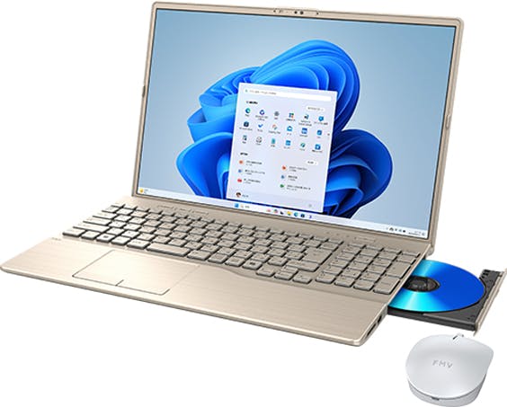FMV A77-K3 ゴールド (Ryzen 7 7735U/16GB/SSD・512GB/Blu-ray/Win11Home64 パソコン FMV A77-K3 ゴールド (Ryzen 7 7735U/16GB/SSD・512GB/Blu-ray/Win11Home64 パソコン