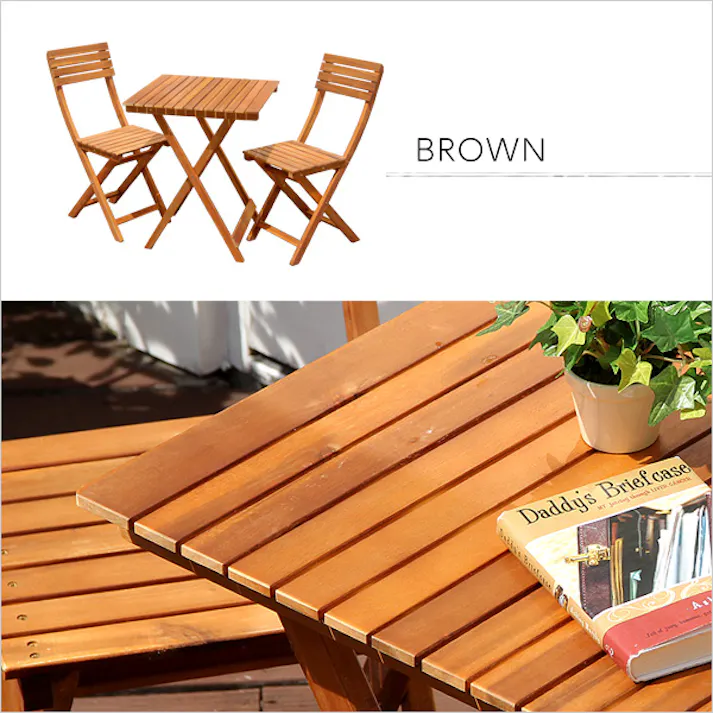 ガーデン3点セット【TOAST トスト】(アカシア 3点セット)/カラー:ブラウン/ #sh-05-79444--br---lf2 【4535306148805】