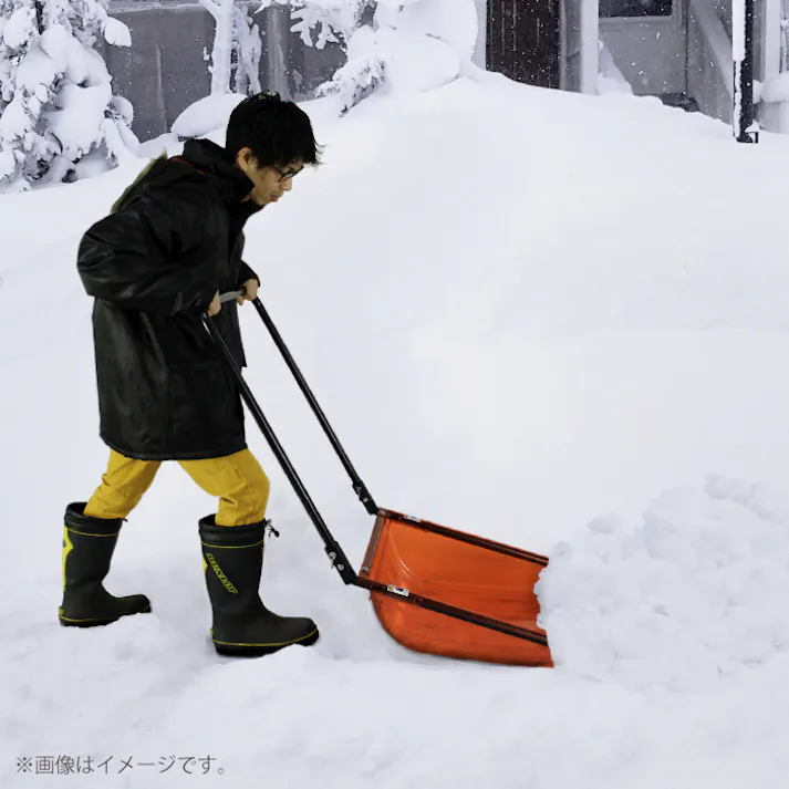 スノーダンプ 除雪 雪かき 雪下ろし 折りたたみ式スノーダンプ スコップ ショベル シャベル スノープッシャー 雪 冬 冬季 収納 折りたたみ 省スペース 機能的