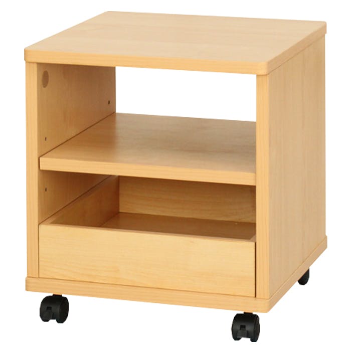 サイドテーブル ミニ キャスター付き 木製 ワゴン ミニラック 引出し収納 ベッドテーブル ナイトテーブル ソファ ベッド サイド 収納 リビング 寝室 コンパ リビング収納