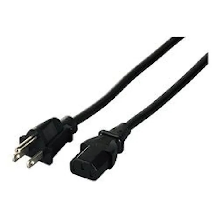 BSACC0720BKA 電源ケーブル ソケットメス⇔プラグオス 2.0m ブラック
