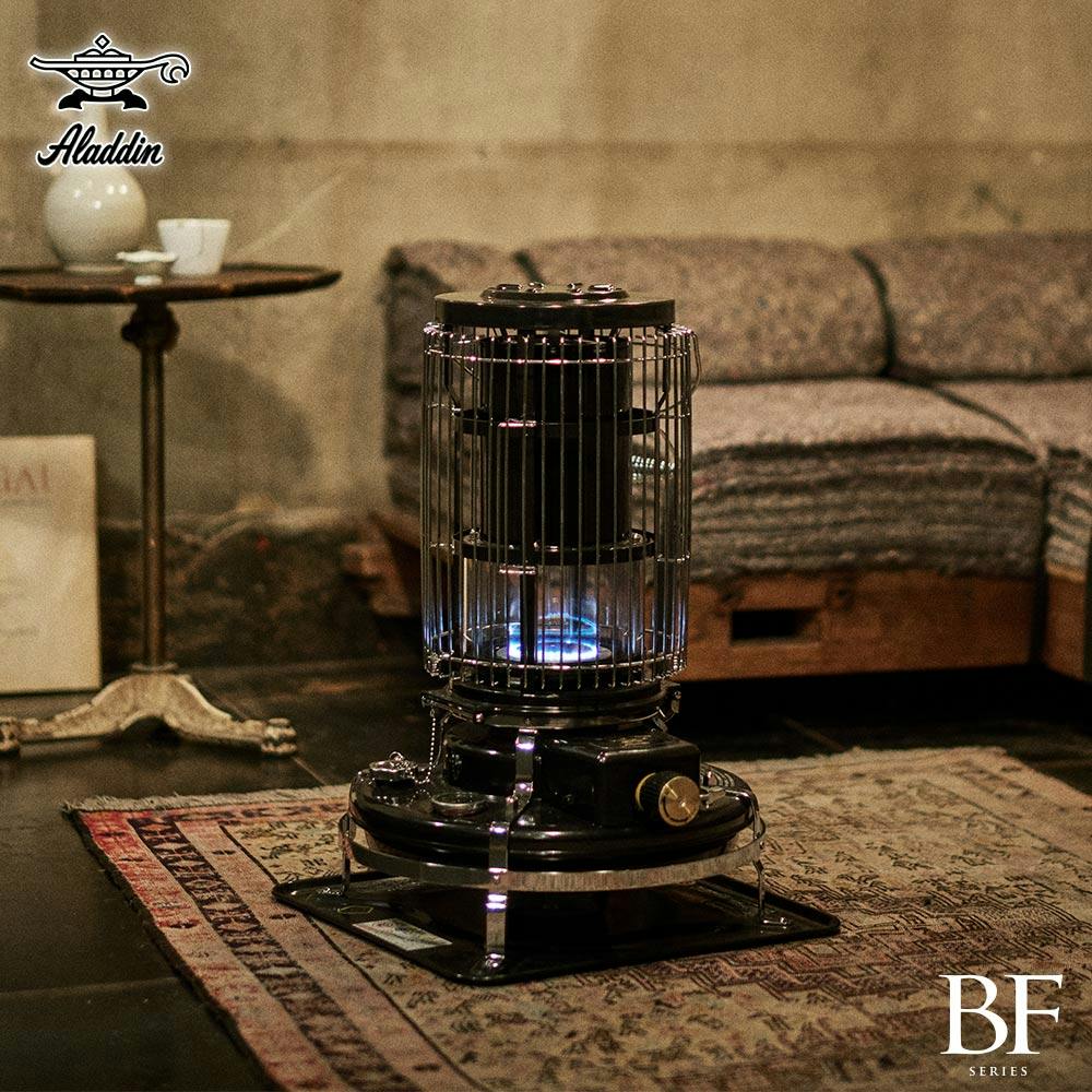 アラジン ブルーフレームヒーター ブラック 石油ストーブ BF3912(K