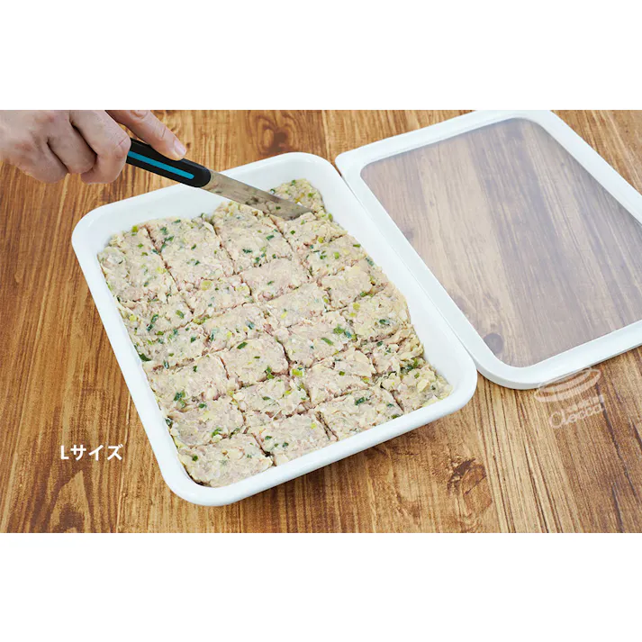 蓋付きバット M ホーローバット フタ付き 富士ホーロー N-VTF-M【琺瑯 保存容器 角バット 料理 下ごしらえ ほうろう オーブン調理】