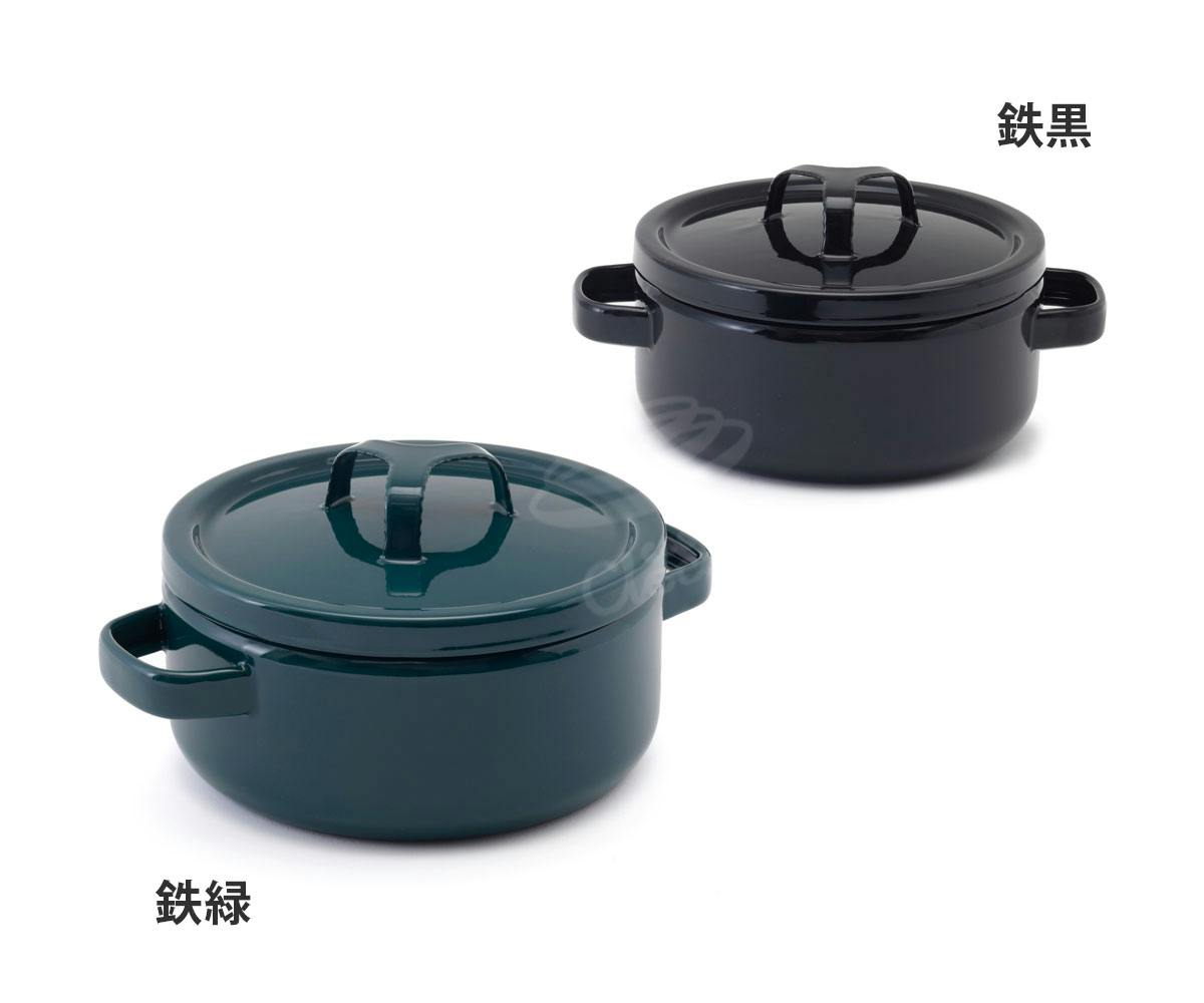 DEVISE WORKS 黒鍋 両手鍋 黒 DEVISE WORKS 黒鍋 両手鍋 黒