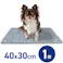 ペット用 【ひんやりマット(ベッド)】 【40×30×1.3cm】 犬 猫 丸洗い ほど良い涼しさにペットうっとり ペットさん大よろこび 暑い夏に洗えるクールなマットで安心の日本製 大自然の原石から1枚ずつ丁寧に加工してます