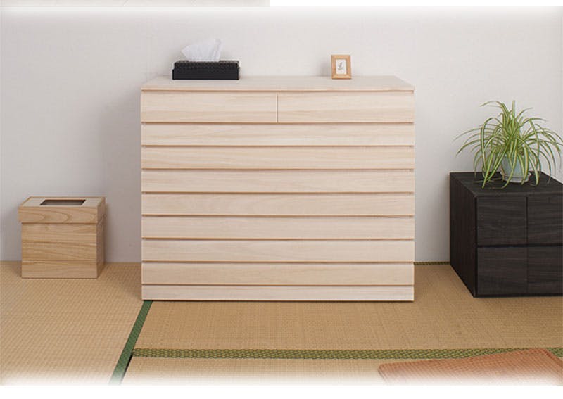 桐製着物用和ダンス八段 桐箪笥 着物用タンス 8段 【公式通販】