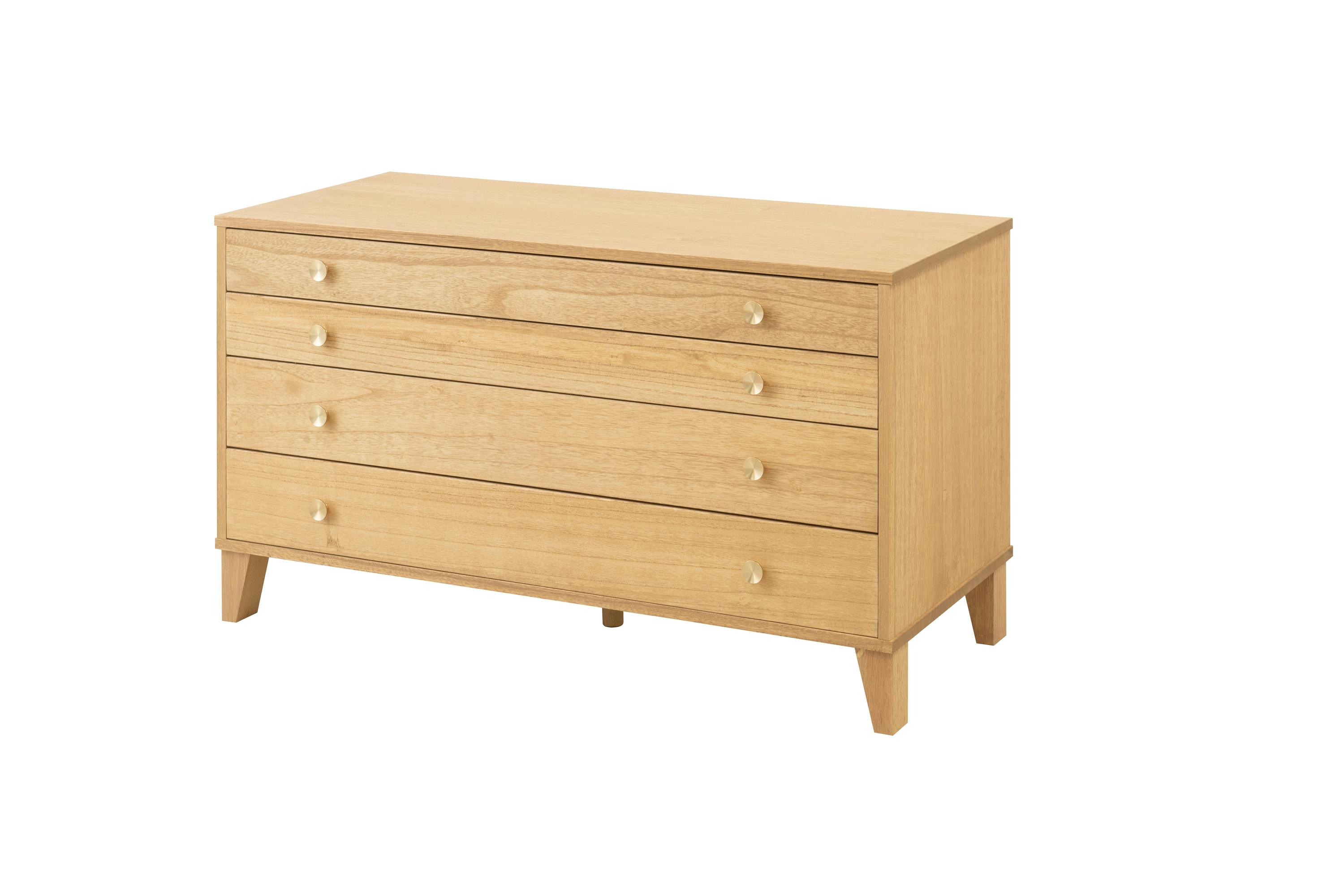 MUSUBI 総桐チェスト 4段 幅100 奥行44 高さ57 cm オイル仕上げ ナチュラル 日本製 完成品 うづくり仕上げ 浮造り仕上げ 真鍮取っ手 モダン 押入れ・クローゼットワゴン・チェスト MUSUBI 総桐チェスト 4段 幅100 奥行44 高さ57 cm オイル仕上げ ナチュラル 日本製 完成品 うづくり仕上げ 浮造り仕上げ 真鍮取っ手 モダン 押入れ・クローゼットワゴン・チェスト