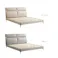 すのこベッド カウレザー無垢材 150cm幅/カラー:ベージュ/ 組立 #ou-sh-li-00136--be 【4535306223762】※フレームのみ(マットレス、布団、枕等は付属しません)【送料込み】