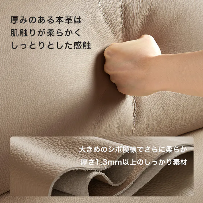 すのこベッド カウレザー 無垢材幅広 180×200cm キング/カラー:カーキ/ 組立 #ou-sh-li-00616--kh 【4535306228552】※フレームのみ(マットレス、布団、枕等は付属しません)【送料込み】