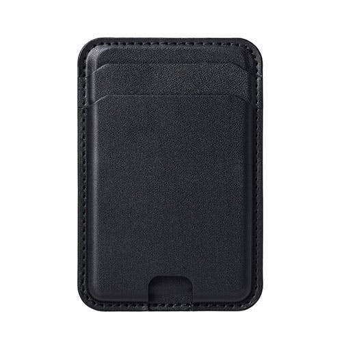 エレコム MAGKEEP カードケース ブラック スマートフォンアクセサリ